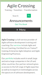 Mobile Screenshot of agilecrossing.com